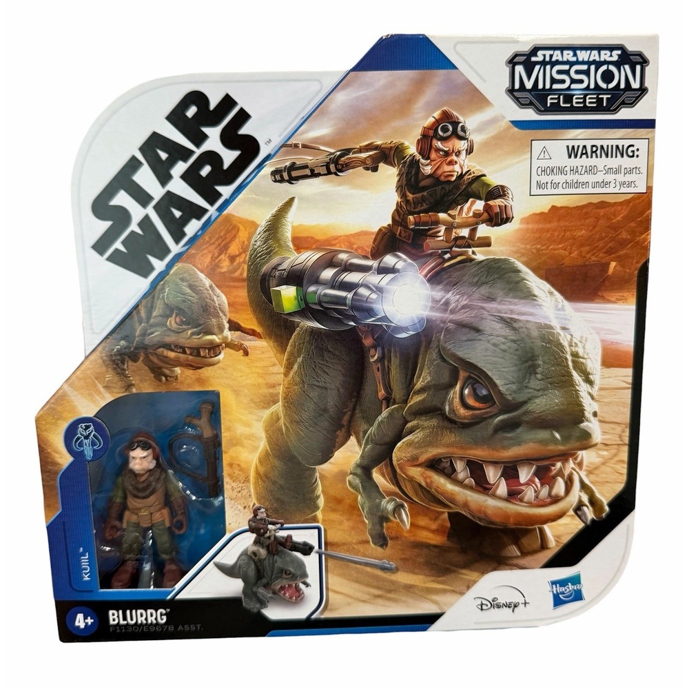 2020 Star Wars The Mandalorian Mission Fleetβ Blurgg and Kuiil Figure Set